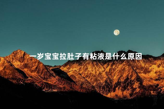 一岁宝宝拉肚子有粘液是什么原因