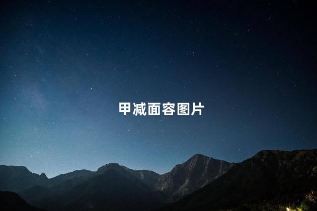 甲减面容图片