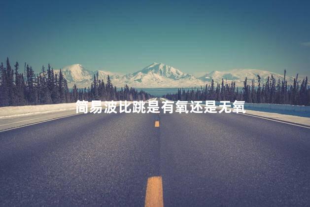 简易波比跳是有氧还是无氧