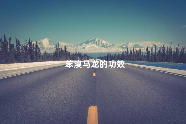 苯溴马龙的功效